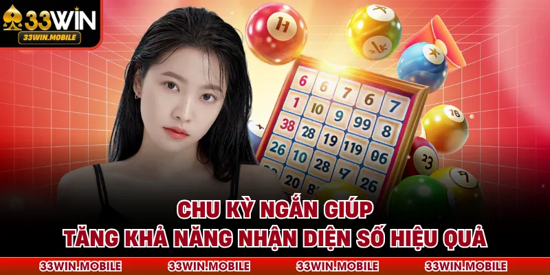Chu kỳ ngắn giúp tăng khả năng nhận diện số hiệu quả